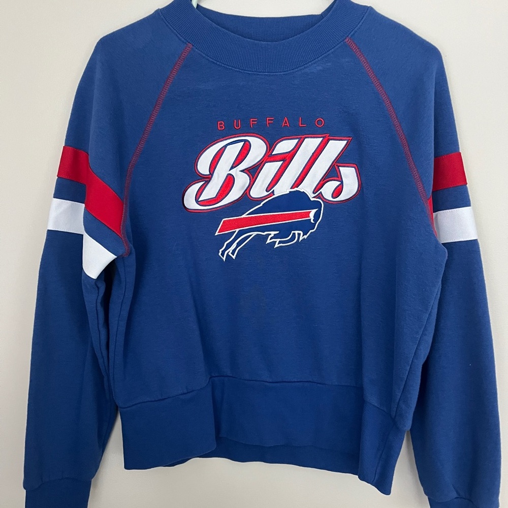 NFL Team Apparel Blue Crewneck